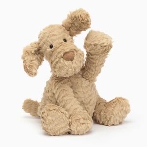 NWT Jellycat The Fuddlewuddle Puppy Dog 9” Plushie Adorable Soft Huggable Toy